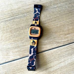 Shark FreeStyle Leopard Watch with Shark Clip